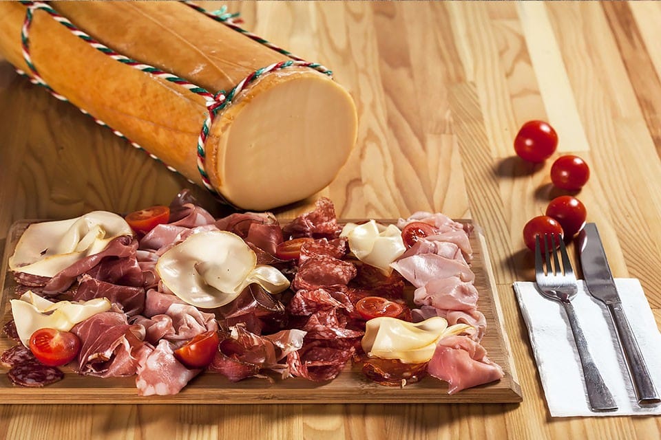 Italian salame plate