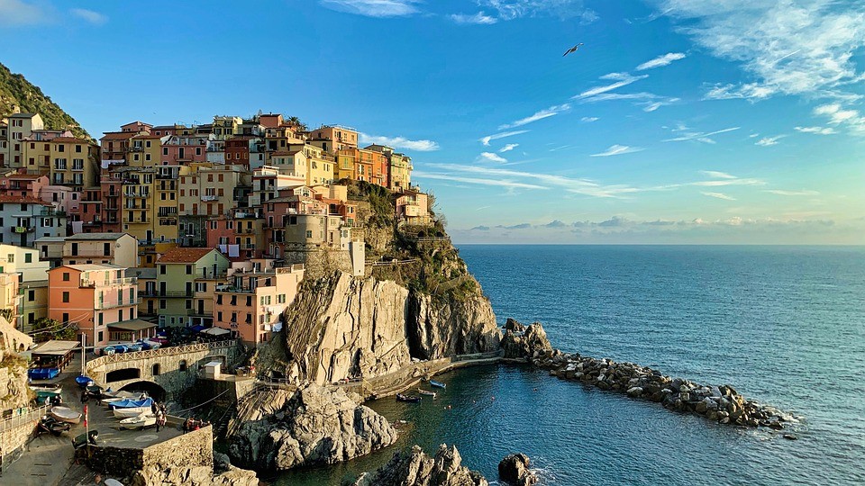 cinque terre sea view