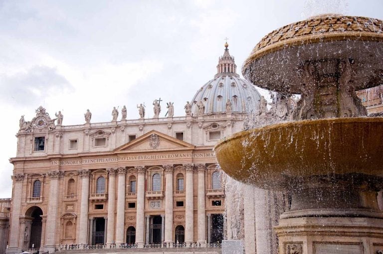 St Peter's Basilica Rome San Pietro Monument