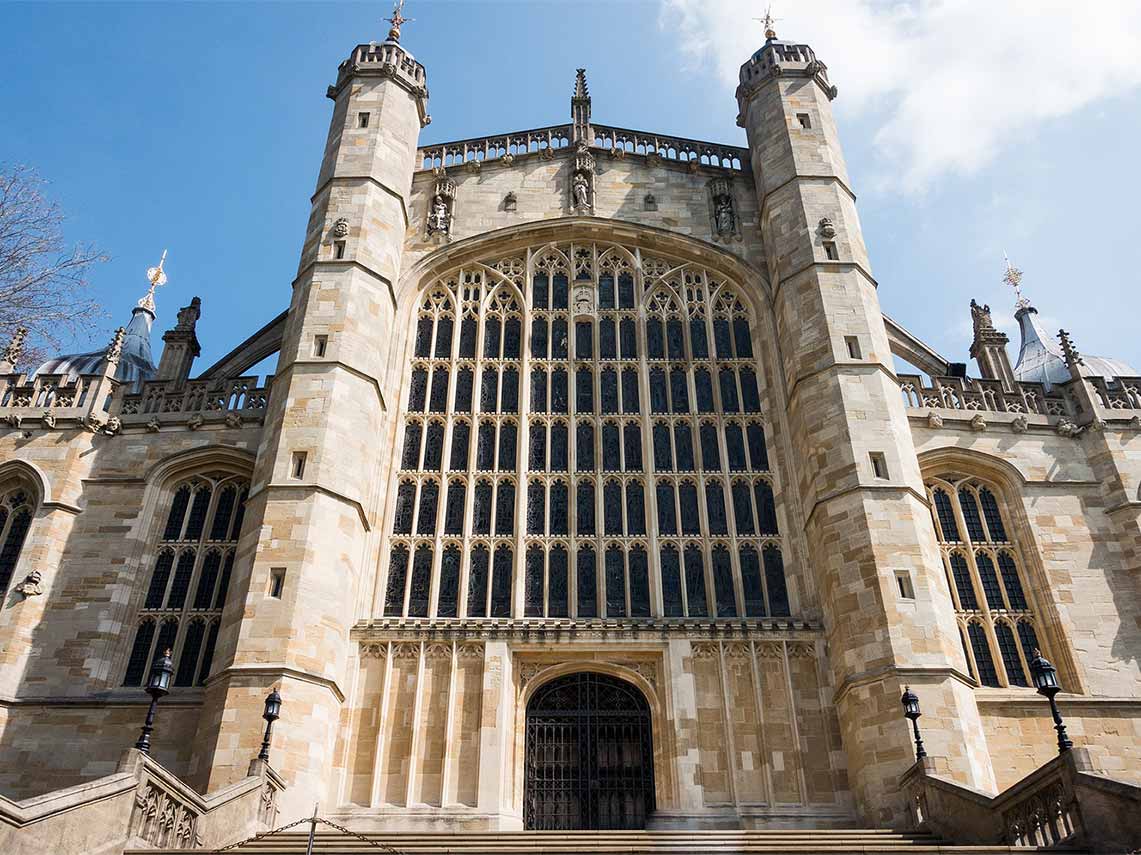 St Georges chapel part of your windsor castle tour.