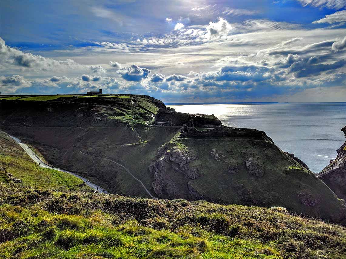 Tintagel Castle, England_