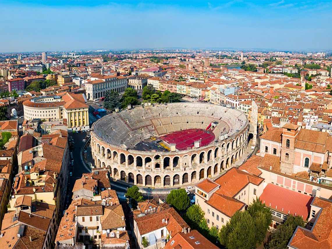 Ancient amphitheatre in Verona.