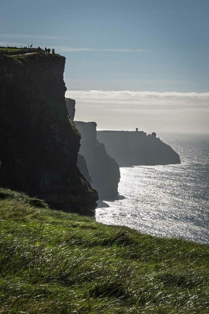 Misty View of the Cliffs of Moher