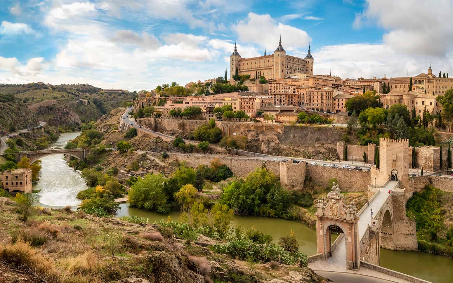 View of Alcazar de Toledo