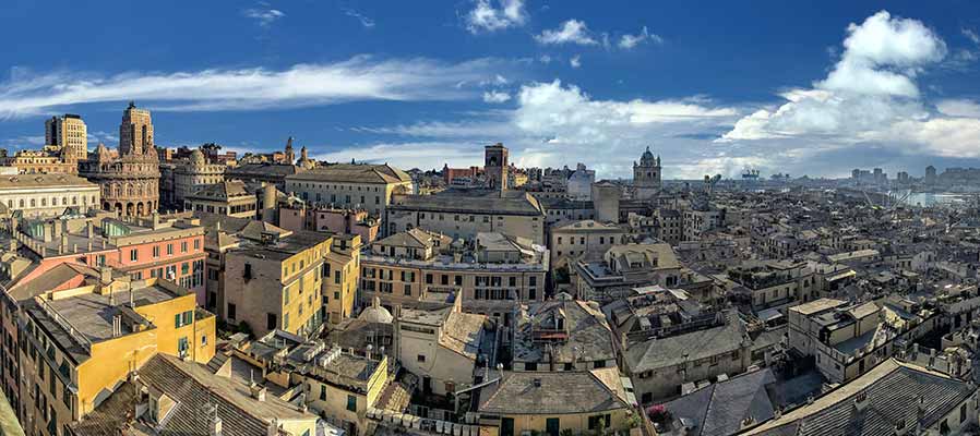 Genoa Town Center, guided tour.