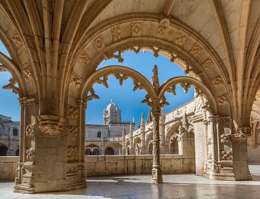 Jeronimos Monastery in Lisbon, Portugal