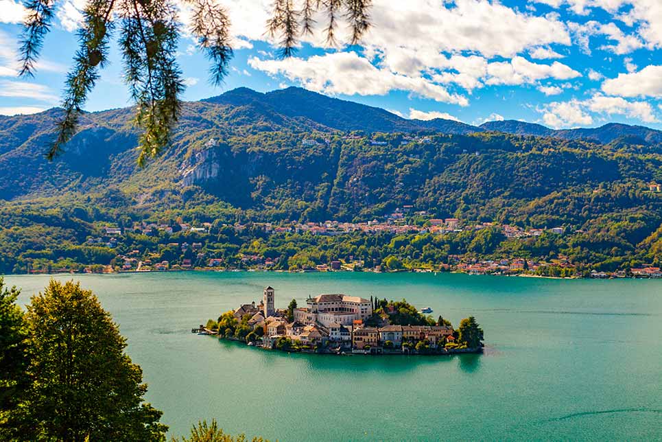 Lake Orta & the island of San Giulio, Italy