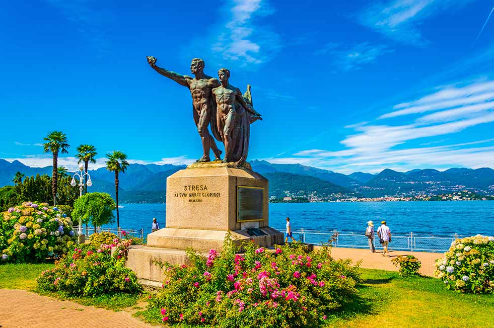 Stresa Town Tour on 12 day northern italy tour