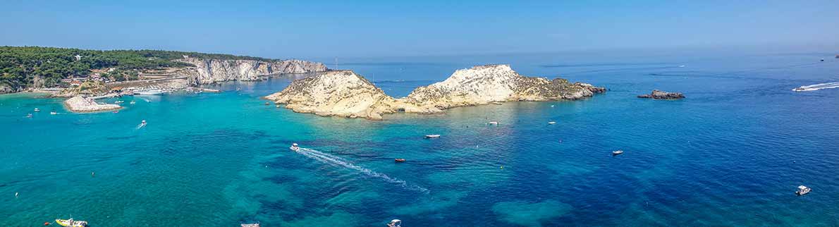 Tremiti Islands aerial view