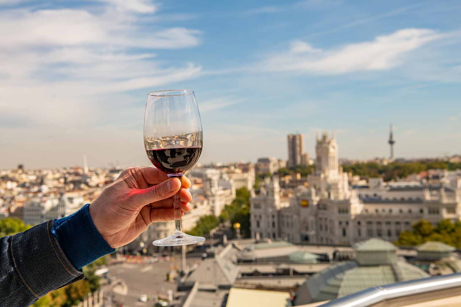 Wine tasting Madrid, Rooftop