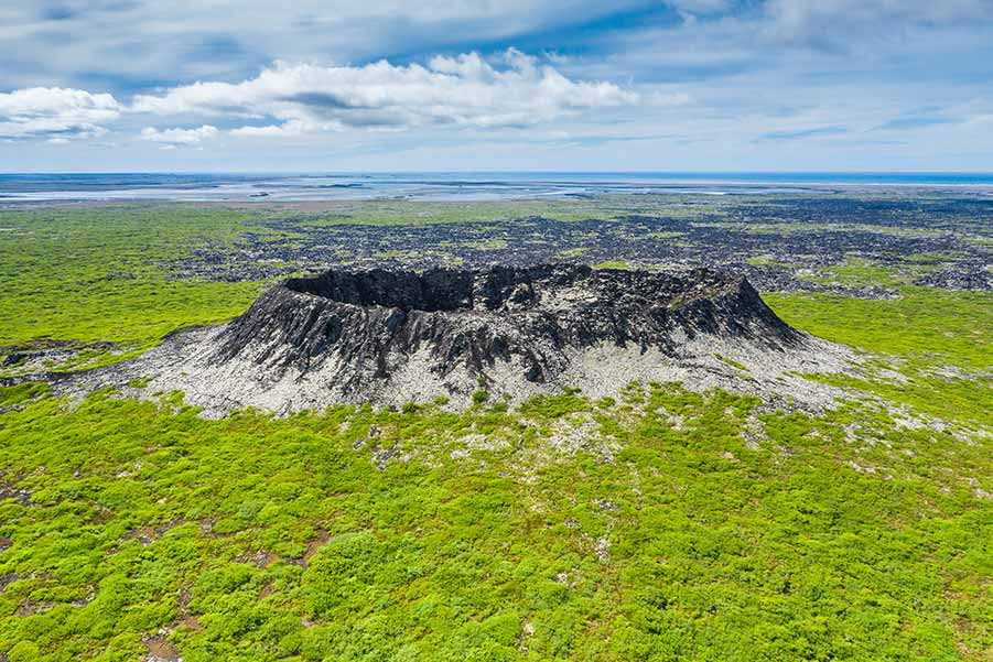 Eldborg Crater, Iceland