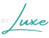 by Luxe Logo by Luxe Logo featuring elegant script on a turquoise background symbolizing luxury travel and exclusive experiences in Europe and Morocco